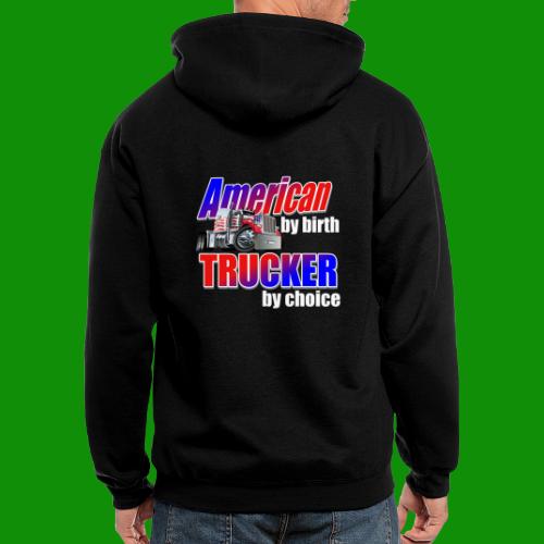 American Trucker - Men's Zip Hoodie
