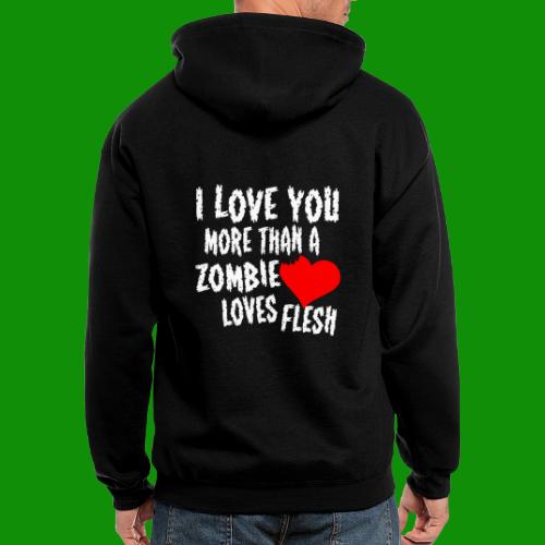 Zombie Love - Men's Zip Hoodie
