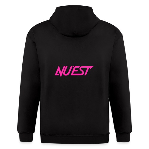 NU'EST Logo in Pink Women's Hoodie - Men's Zip Hoodie