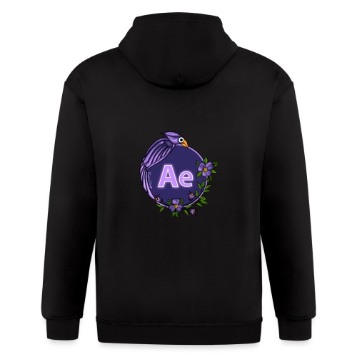 New AE Aftereffect Logo 2021 - Men's Zip Hoodie