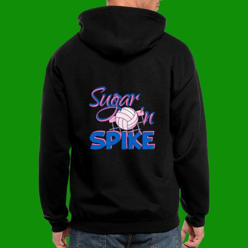 Sugar & SpikeVolleyball - Men's Zip Hoodie