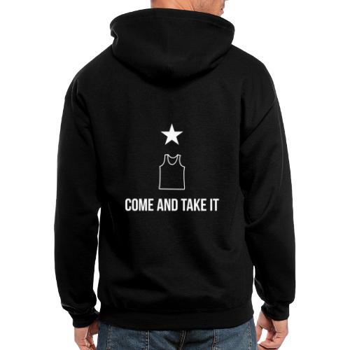 COME AND TAKE IT - Men's Zip Hoodie