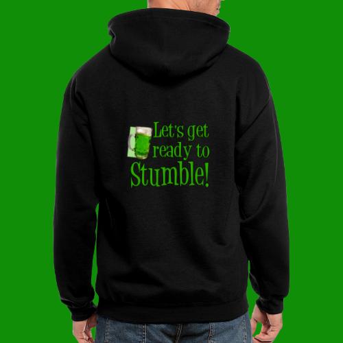 Let's Get Ready to Stumble - Men's Zip Hoodie