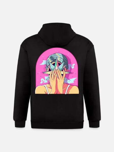 Translate - Gildan Heavy Blend Adult Zip Hoodie - black