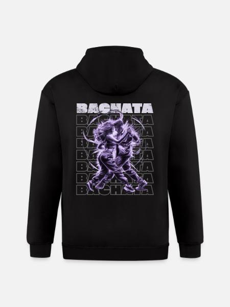 Sensual Latin Bachata Bachateros - Gildan Heavy Blend Adult Zip Hoodie - black