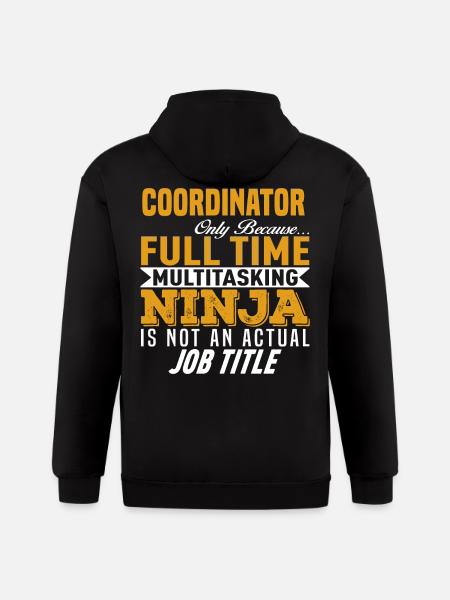 Coordinator - Gildan Heavy Blend Adult Zip Hoodie - black
