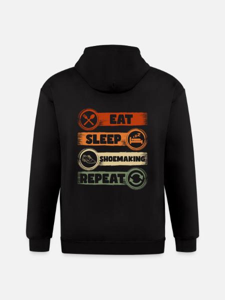 Shoes Job Craft Sole - Gildan Heavy Blend Adult Zip Hoodie - black