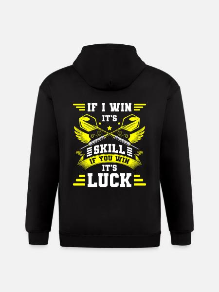 Darts Dartboards Target - Gildan Heavy Blend Adult Zip Hoodie - black