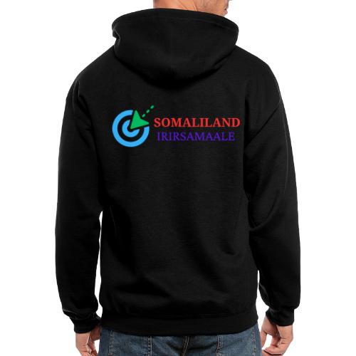 somali culture - irirsamaale- somaliland-hooyo - Men's Zip Hoodie