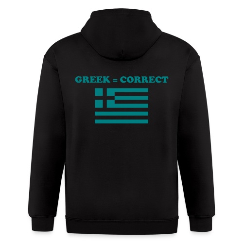 greekcorrect - Men's Zip Hoodie