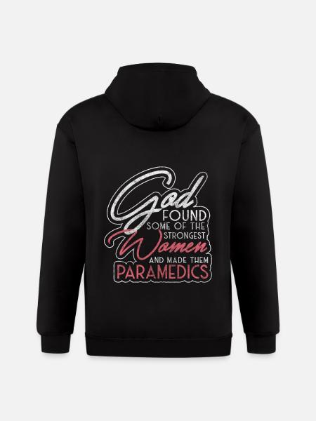 Paramedics Paramedic - Gildan Heavy Blend Adult Zip Hoodie - black