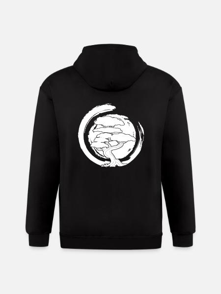 Bonsai - Gildan Heavy Blend Adult Zip Hoodie - black