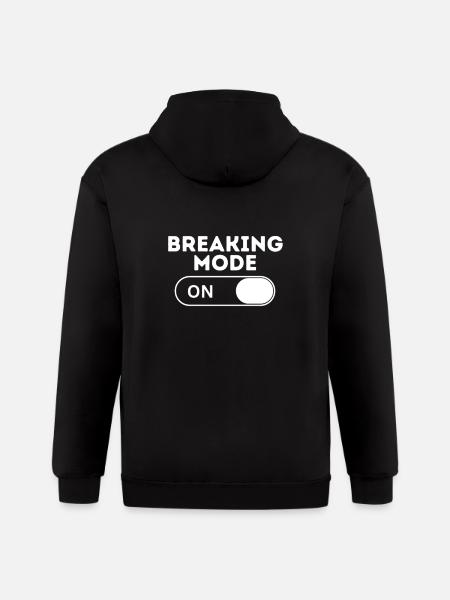 Breaking Mode - Gildan Heavy Blend Adult Zip Hoodie - black
