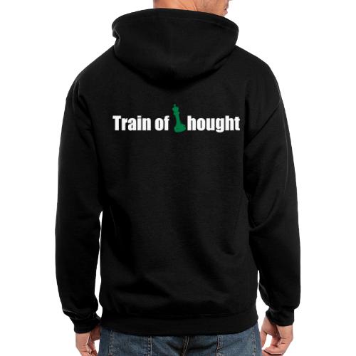 Train of Thought - Men's Zip Hoodie