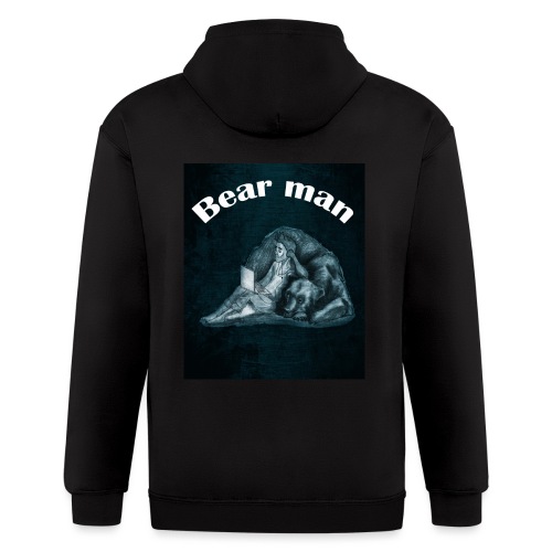 bear man - Men's Zip Hoodie
