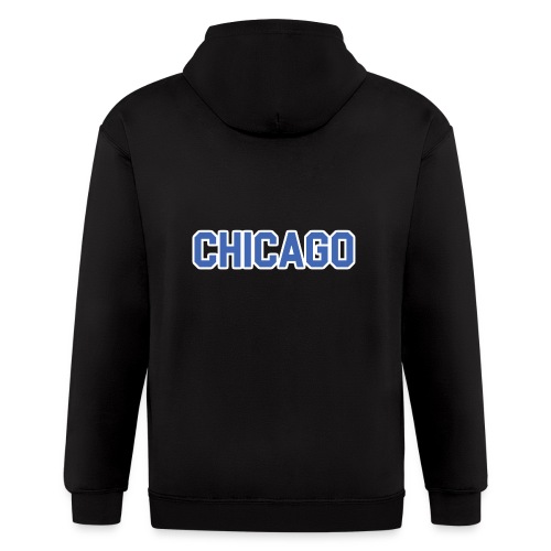 Chicago, Illinois - The Cubs - Men's Zip Hoodie