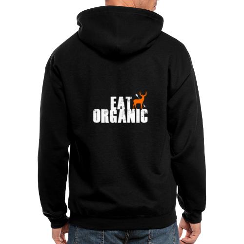 Eat Organic - Men's Zip Hoodie