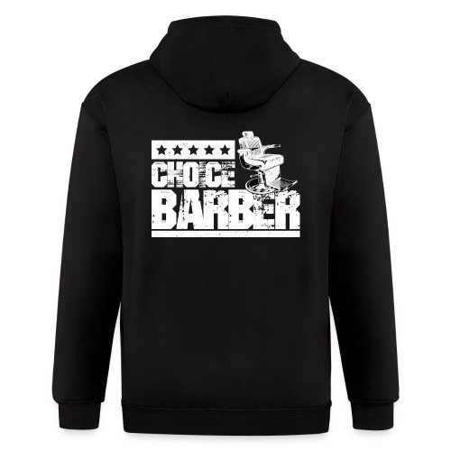 Choice Barber 5-Star Barber T-Shirt - Men's Zip Hoodie