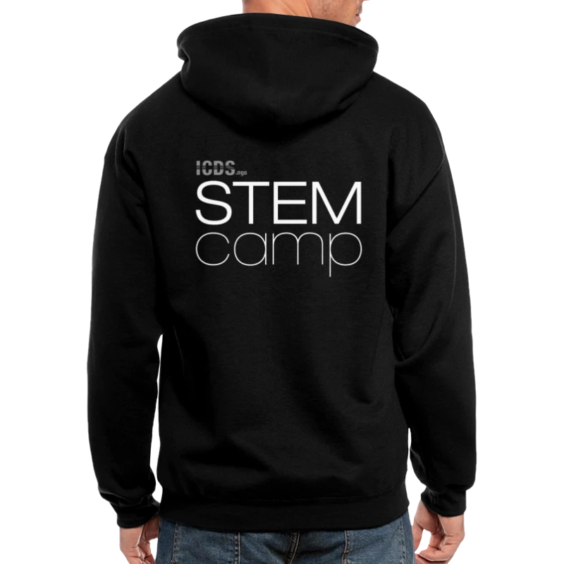 ICDSngo STEMcamp 01A - Men's Zip Hoodie