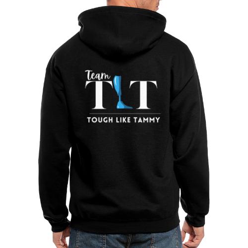 Team TLT Turquoise - Men's Zip Hoodie