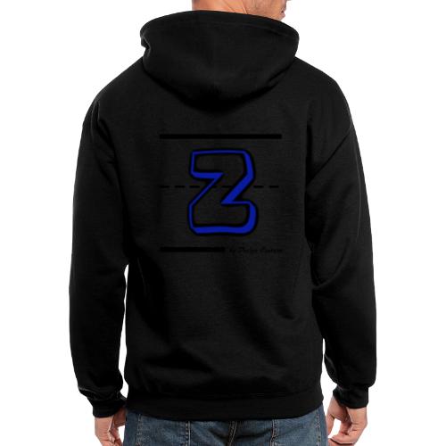 Z BLUE - Men's Zip Hoodie