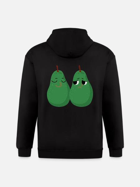 AVOCADO - Gildan Heavy Blend Adult Zip Hoodie - black