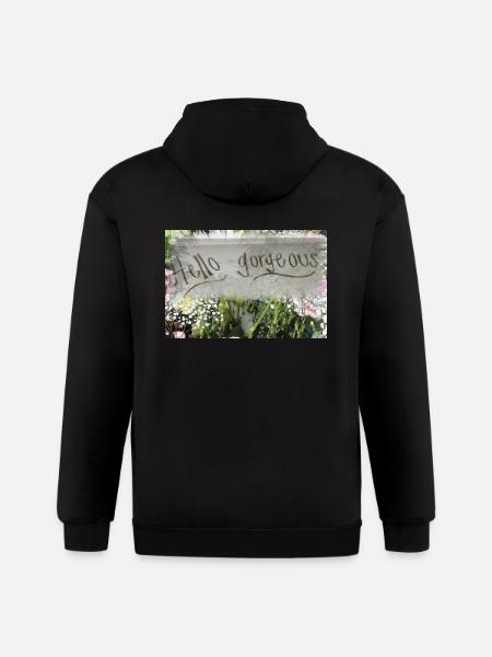 gorgeous - Gildan Heavy Blend Adult Zip Hoodie - black