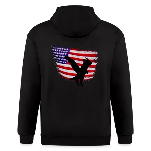 4th of July Independence Day - Men's Zip Hoodie