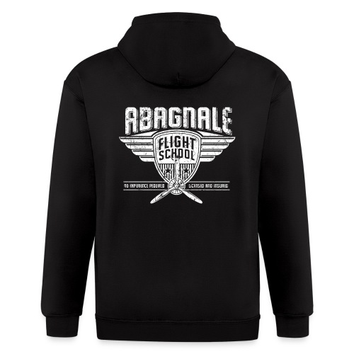 Abagnale Flight School - Men's Zip Hoodie