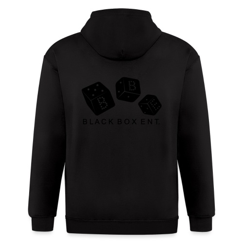 black box_vector - Men's Zip Hoodie
