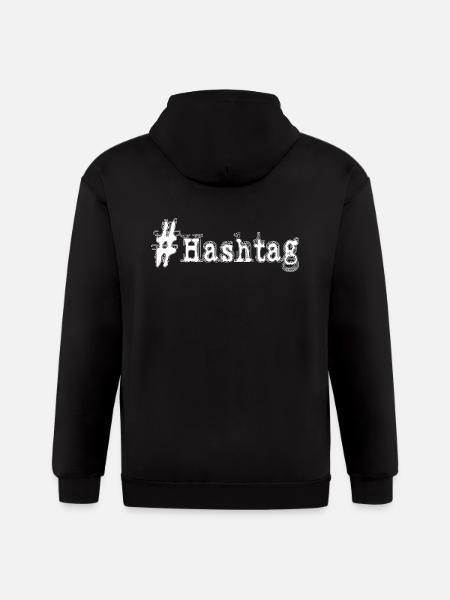 #1 - Gildan Heavy Blend Adult Zip Hoodie - black