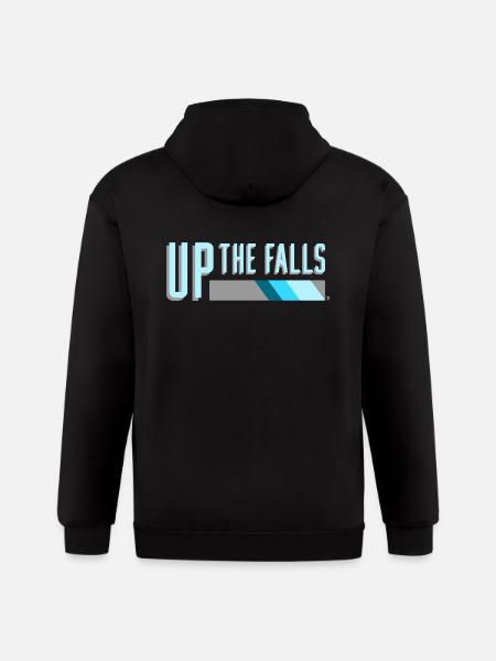 UpTheFalls - Gildan Heavy Blend Adult Zip Hoodie - black