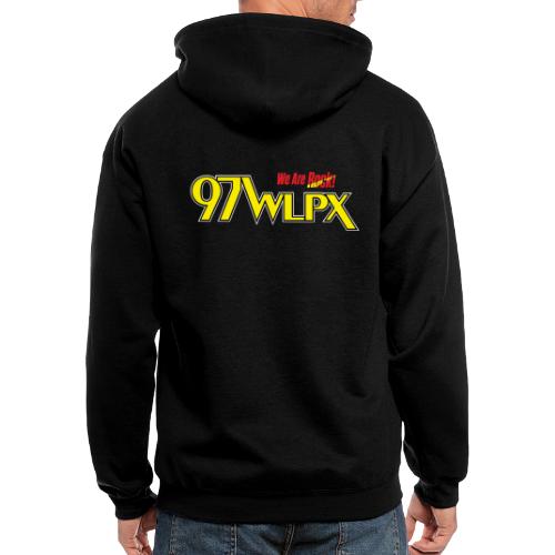 97 WLPX - We are Rock! - Men's Zip Hoodie