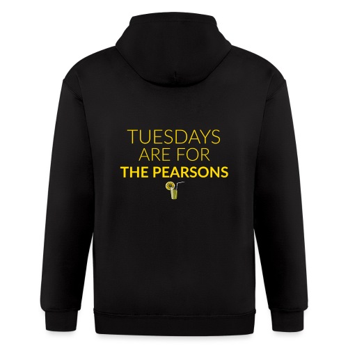 TUESDAYS ARE FOR THE PEAR - Men's Zip Hoodie