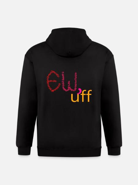 ew - Gildan Heavy Blend Adult Zip Hoodie - black