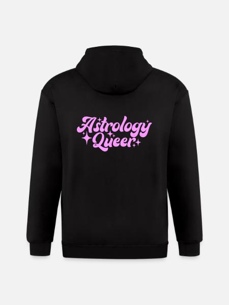 Astrology Queer - Gildan Heavy Blend Adult Zip Hoodie - black