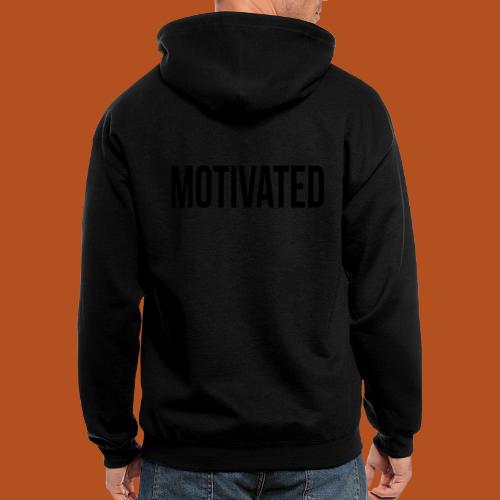 Motivated - Men's Zip Hoodie