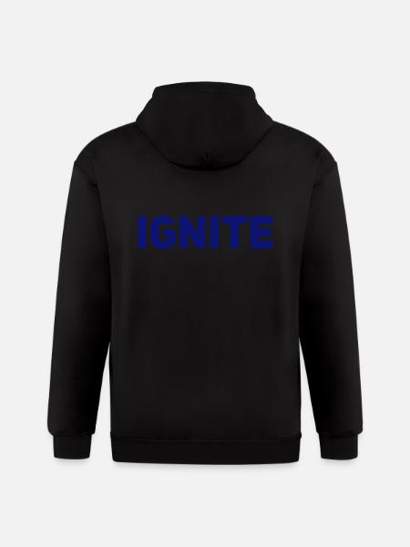 Ignite - Gildan Heavy Blend Adult Zip Hoodie - black