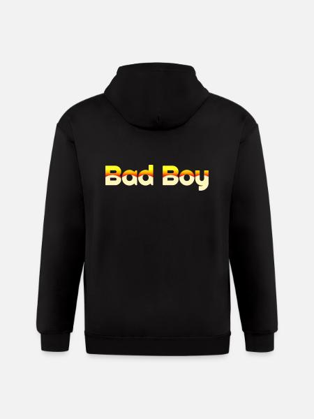 bad boy - Gildan Heavy Blend Adult Zip Hoodie - black