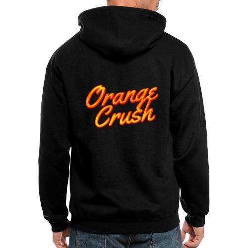 Orange Crush - Men's Zip Hoodie