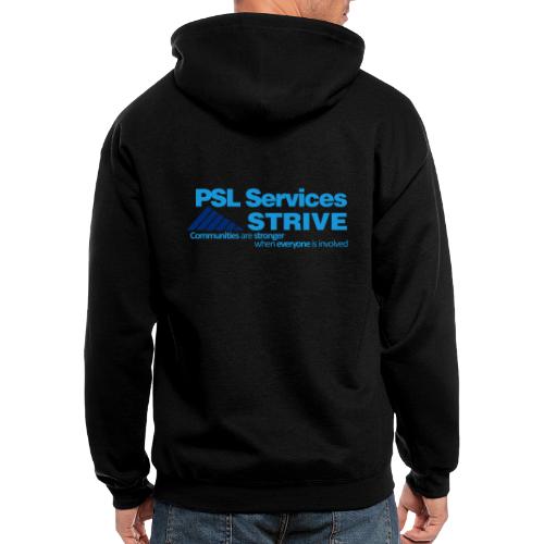 PSL Services/STRIVE - Men's Zip Hoodie