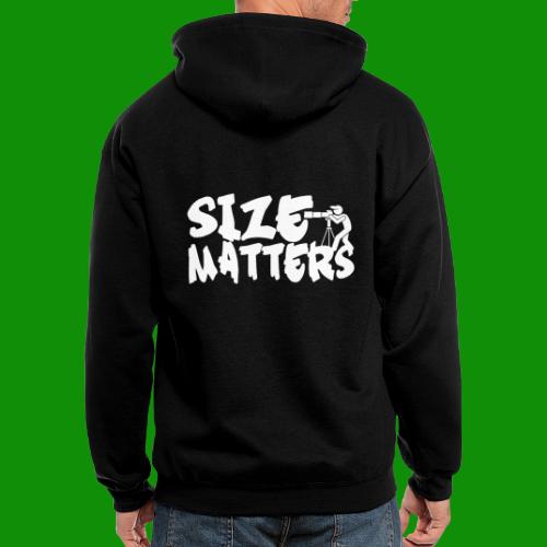 Size Matters Photography - Men's Zip Hoodie