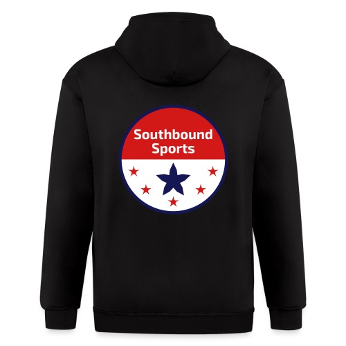 Southbound Sports Round Logo - Men's Zip Hoodie
