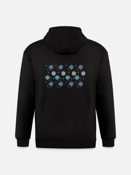 Bubbles - Gildan Heavy Blend Adult Zip Hoodie - black