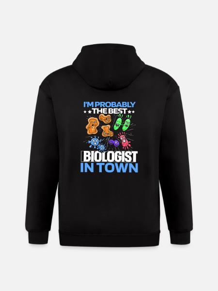 Biology Biologist Cells - Gildan Heavy Blend Adult Zip Hoodie - black
