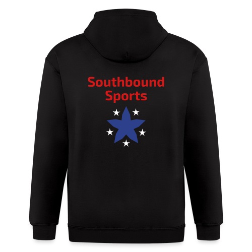 Southbound Sports Stars Logo - Men's Zip Hoodie
