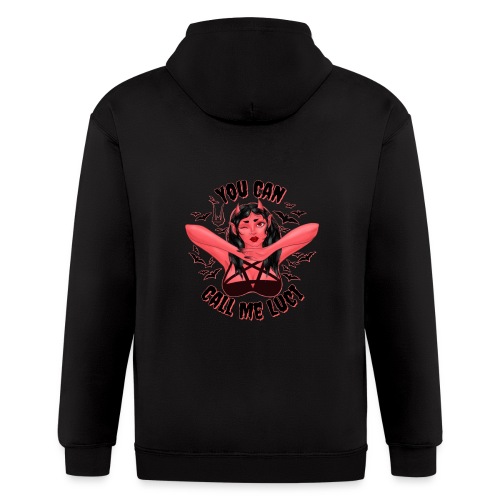 You Can Call Me Luci - Men's Zip Hoodie