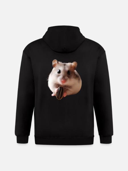 Seeds & Hamsters - Gildan Heavy Blend Adult Zip Hoodie - black