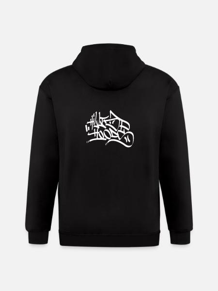 Hilltop Hoods T Shirt - Gildan Heavy Blend Adult Zip Hoodie - black