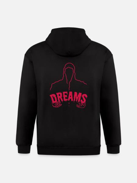Grim Dreams - Gildan Heavy Blend Adult Zip Hoodie - black